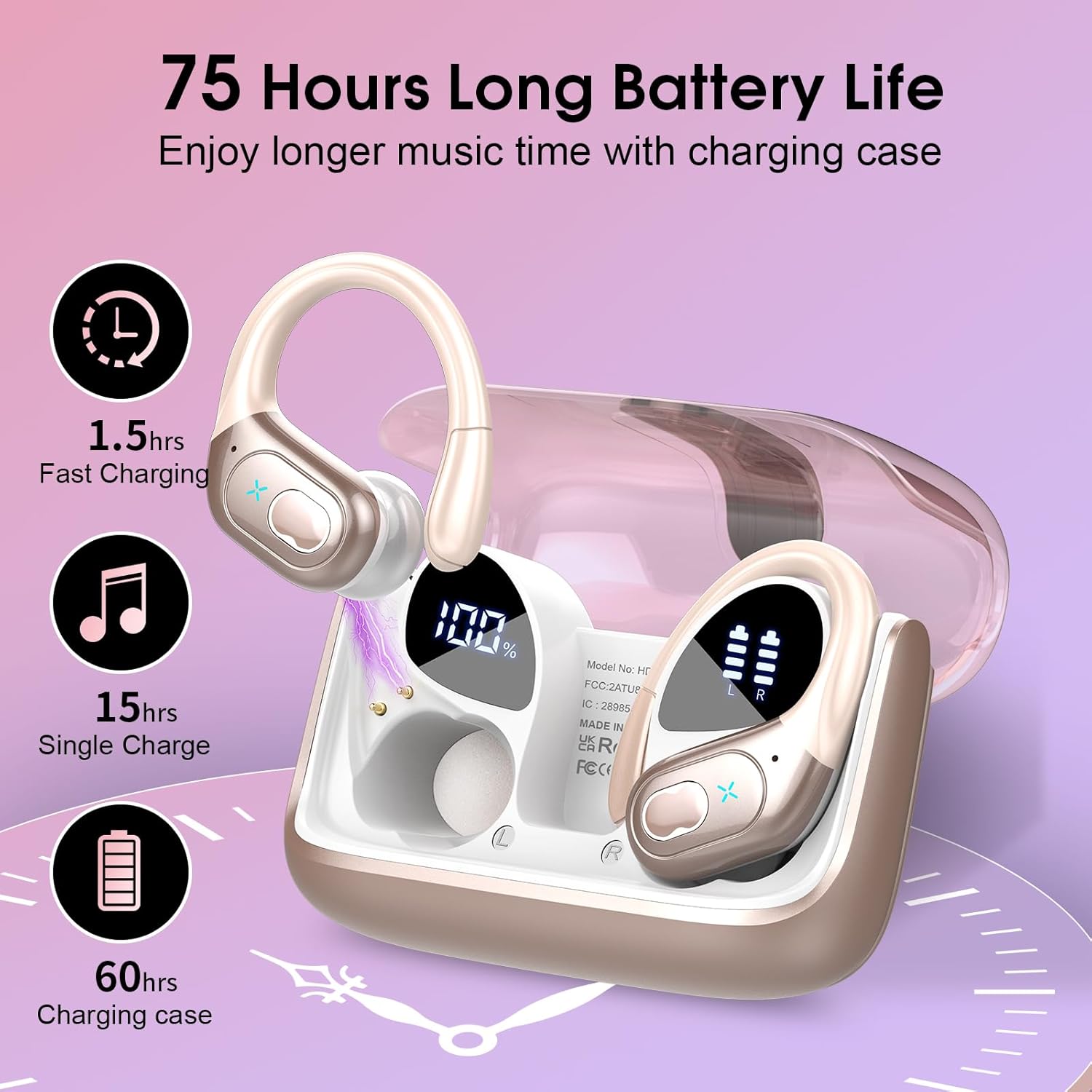 STECEi HD65 Bluetooth earbuds